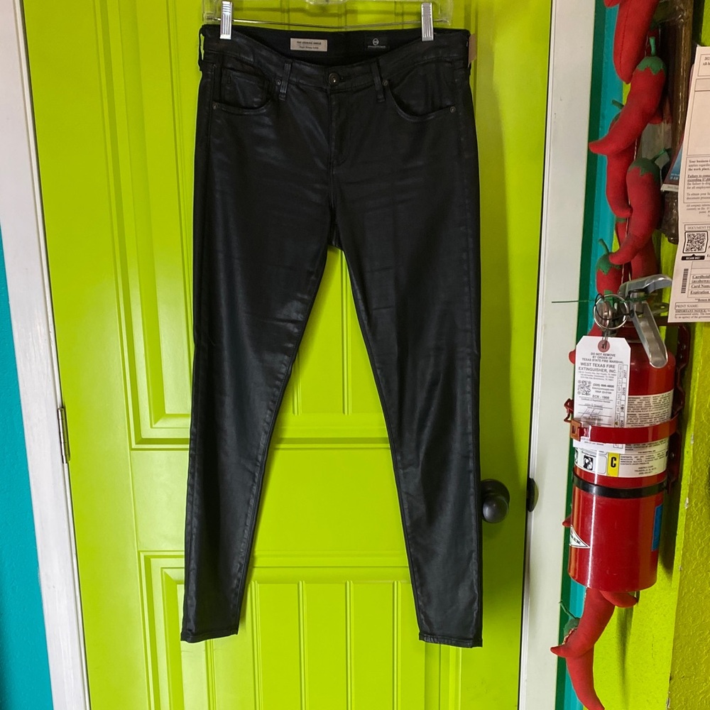 AG Adriano Goldschmied Black Skinny Jeans